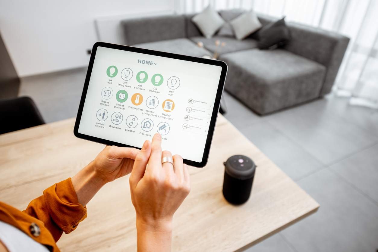 Smart home improvement ideas with thermostat and lighting automation